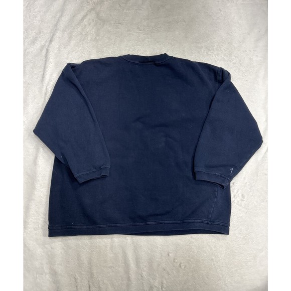 Vintage Levi's Jeans Blue Embroidered Women's Crewneck Sweatshirt Size Large - Picture 10 of 10